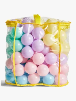 Boldbassiner|CloudberryCastle Cloudberry Castle Bløde Bolde 100 Stk, Pastell Flerfarvet