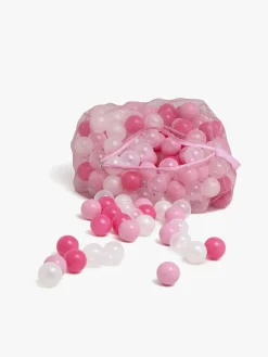 Boldbassiner|CloudberryCastle Cloudberry Castle Bløde Bolde 250 Stk., Lyserød/Hvid Lyserød/Hvid