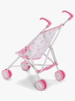 Dukker & Bamser|CloudberryCastle Cloudberry Castle Dukkeklapvogn Enhjørning Lyserød