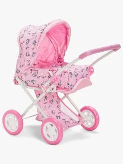 Dukker & Bamser|CloudberryCastle Cloudberry Castle Dukkevogn Enhjørning Lyserød