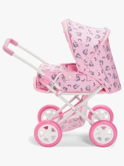 Dukker & Bamser|CloudberryCastle Cloudberry Castle Dukkevogn Enhjørning Lyserød