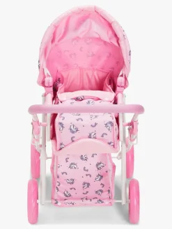 Dukker & Bamser|CloudberryCastle Cloudberry Castle Dukkevogn Enhjørning Lyserød