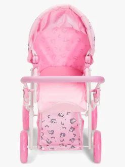 Dukker & Bamser|CloudberryCastle Cloudberry Castle Dukkevogn Enhjørning Lyserød