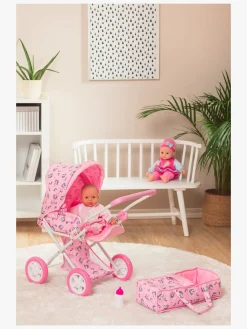 Dukker & Bamser|CloudberryCastle Cloudberry Castle Dukkevogn Enhjørning Lyserød