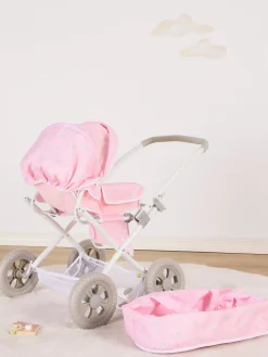 Dukker & Bamser|CloudberryCastle Cloudberry Castle Dukkevogn Konvertibel, Pink