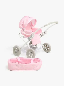 Dukker & Bamser|CloudberryCastle Cloudberry Castle Dukkevogn Konvertibel, Pink