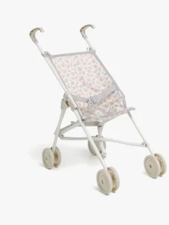 Dukker & Bamser|CloudberryCastle Cloudberry Castle Dukkevogn Blomstret Grå