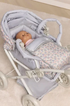 CloudberryCastle Dukker & Bamser-Cloudberry Castle Dukkevogn Floral