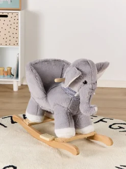 Gyngeheste & -Dyr|CloudberryCastle Cloudberry Castle Gyngedyr Elefant Grå