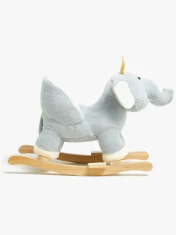 Gyngeheste & -Dyr|Legetøj Til Børn På 0-10 År|CloudberryCastle Cloudberry Castle Gyngedyr Elefant med Lyd Grå/Hvid