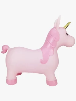 Udelegetøj|CloudberryCastle Cloudberry Castle Hoppedyr Glitrende Enhjørning, Pink Lyserød