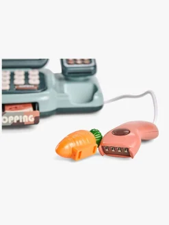 Rolleleg|CloudberryCastle Cloudberry Castle Kasseapparat med Lyd, Grøn Lyserød/Blå