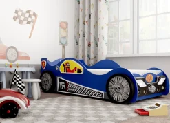 Børn CloudberryCastle Børnesenge & Tilbehør-Cloudberry Castle Seng NORRIS 80x160, Blå