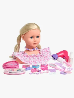 Dukker & Bamser|CloudberryCastle Cloudberry Castle Sminkedukke, Blond Lyserød/Flerfarvet