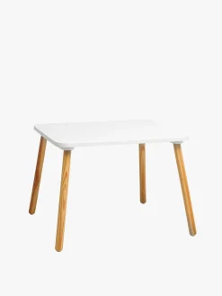 Børnemøbler|CloudberryCastle Cloudberry Castle WOODY Bord & Stole, Hvid