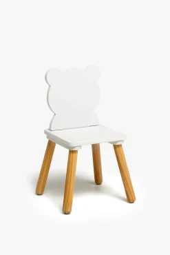 Børnemøbler|CloudberryCastle Cloudberry Castle WOODY Bord & Stole, Hvid