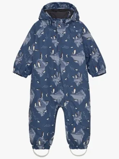 Overtøj|ColorKids Color Kids Babyflyverdragt, Vintage Indigo Grå/Blå