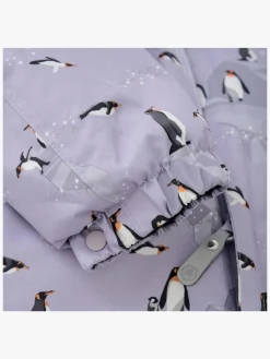 Overtøj|ColorKids Color Kids Babyflyverdragt, Languid Lavender Lilla/Hvid/Sort