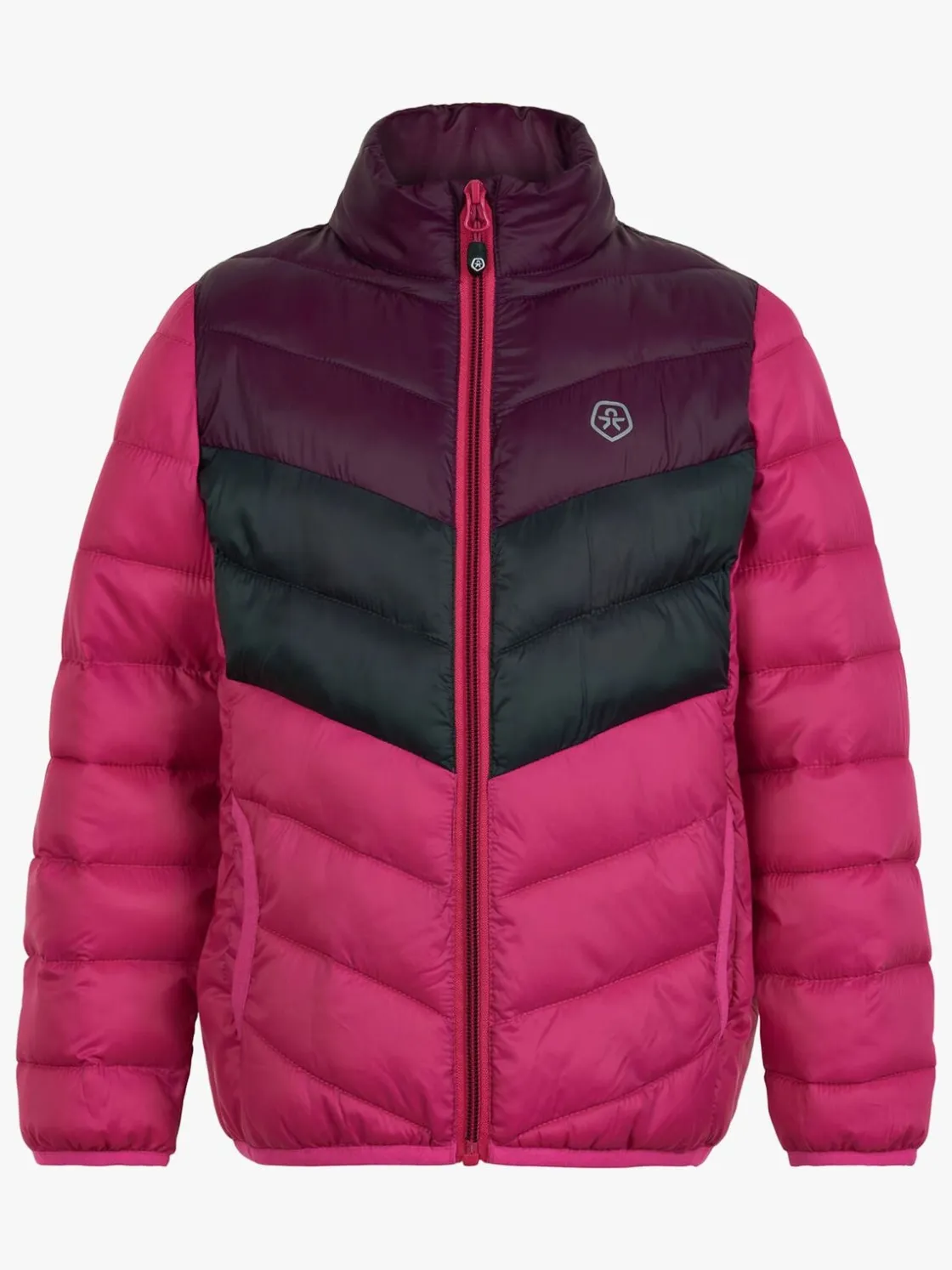 Overtøj|ColorKids Color Kids Dynejakke, Pink Peacock