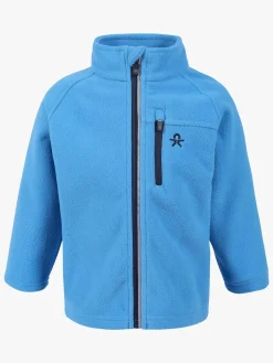 Fleecetøj|ColorKids Color Kids Fleecetrøje, Blue Blå