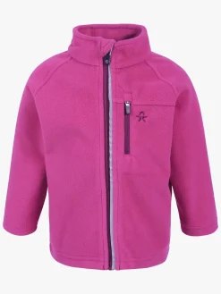 Fleecetøj|ColorKids Color Kids Fleecetrøje, Festival Fuchsia Lyserød