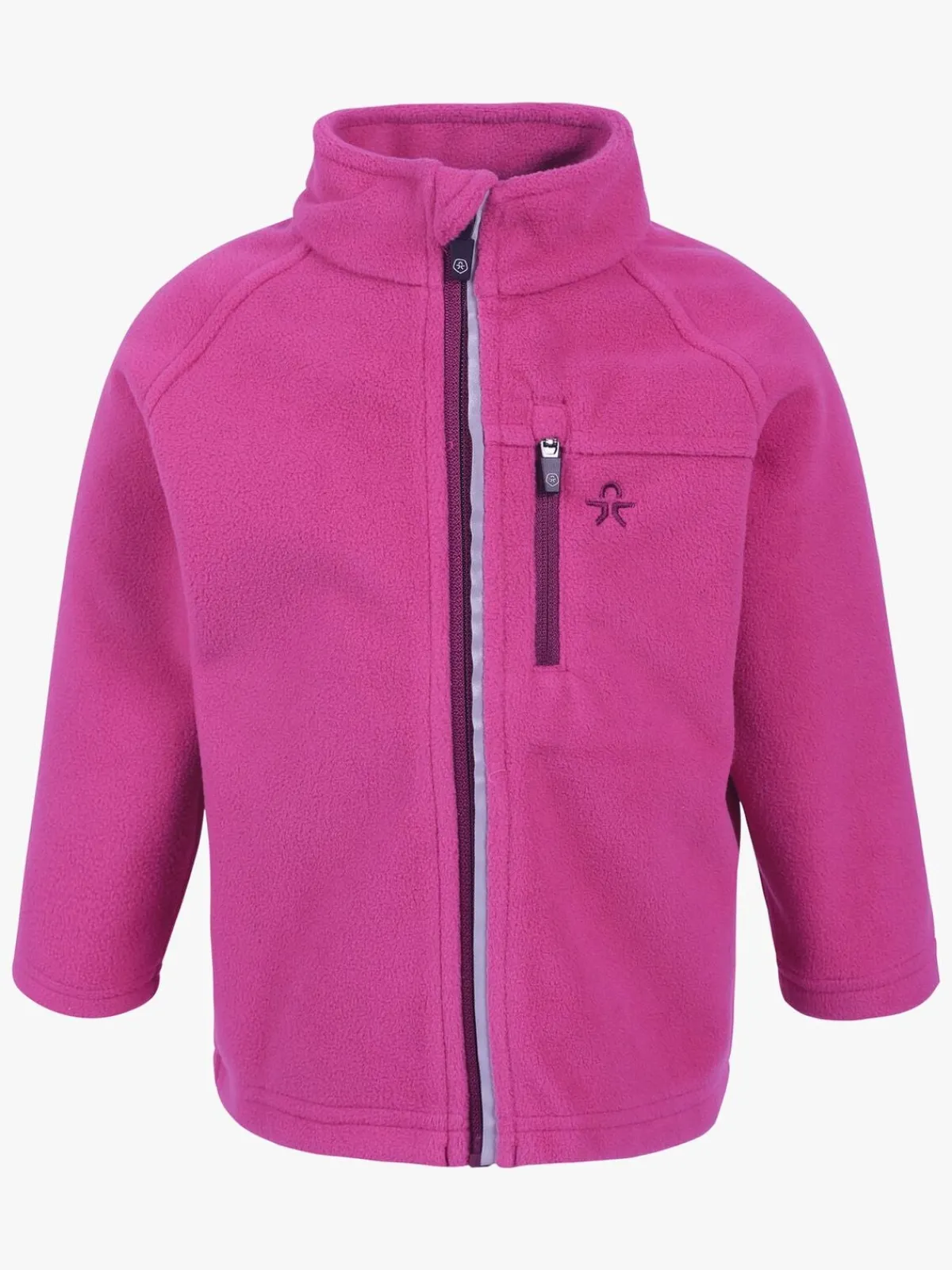 Fleecetøj|ColorKids Color Kids Fleecetrøje, Festival Fuchsia Lyserød