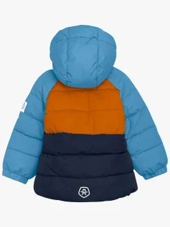 Overtøj|ColorKids Color Kids Jakke, Cyaneus Blå/Orange