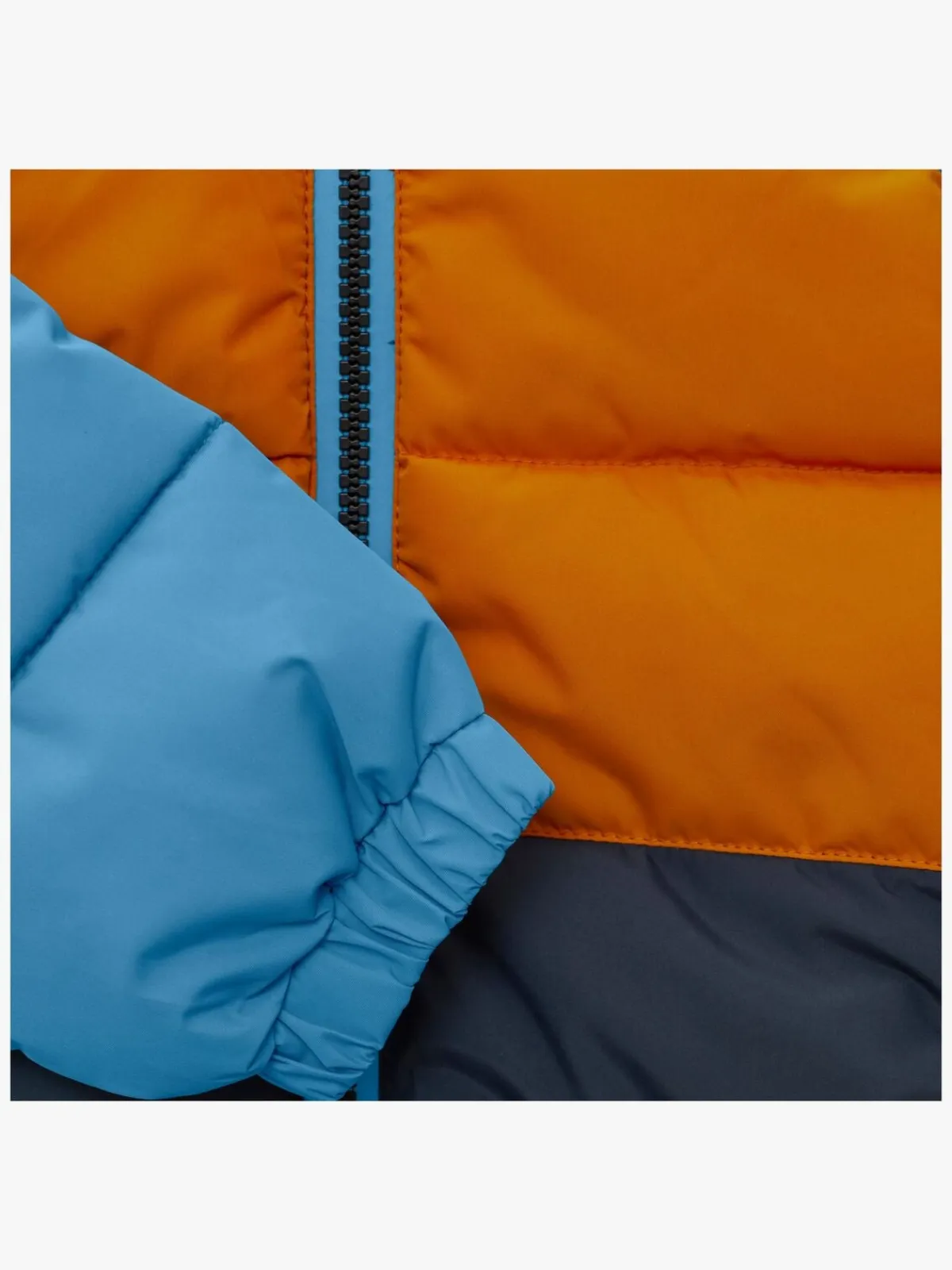 Overtøj|ColorKids Color Kids Jakke, Cyaneus Blå/Orange