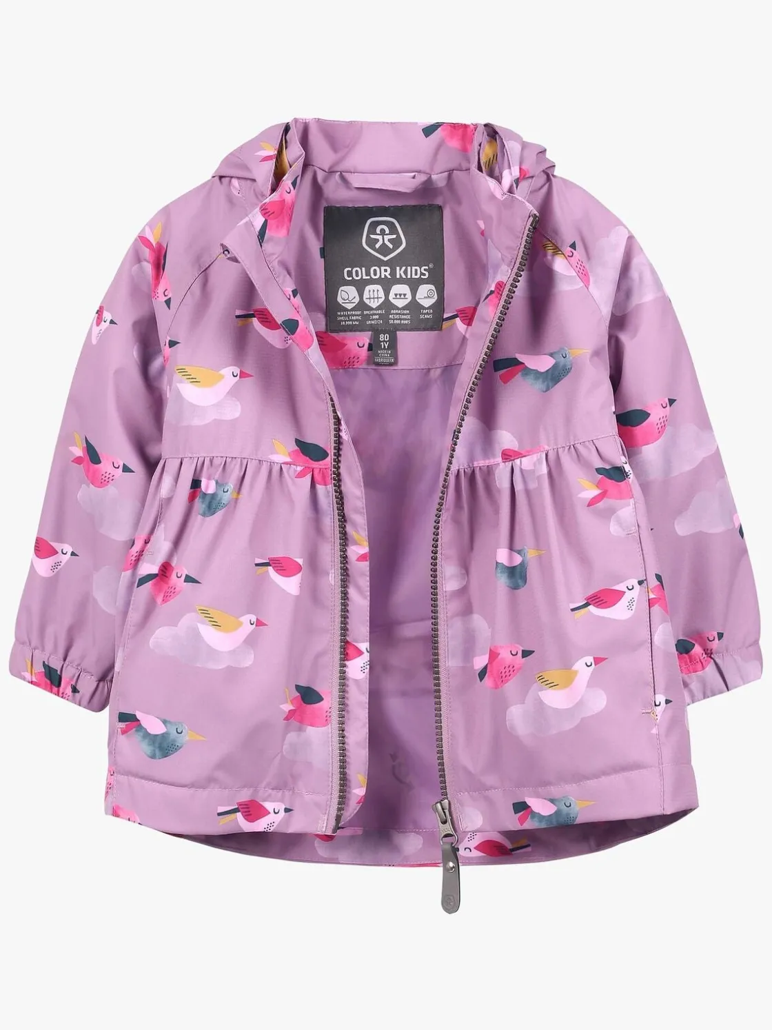 Overtøj|ColorKids Color Kids Skaljakke, Lavender Mist