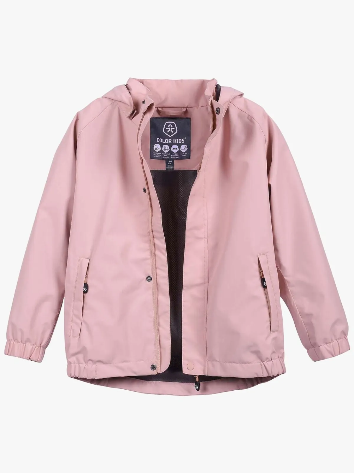 Overtøj|ColorKids Color Kids Skaljakke, Zephyr Lyserød
