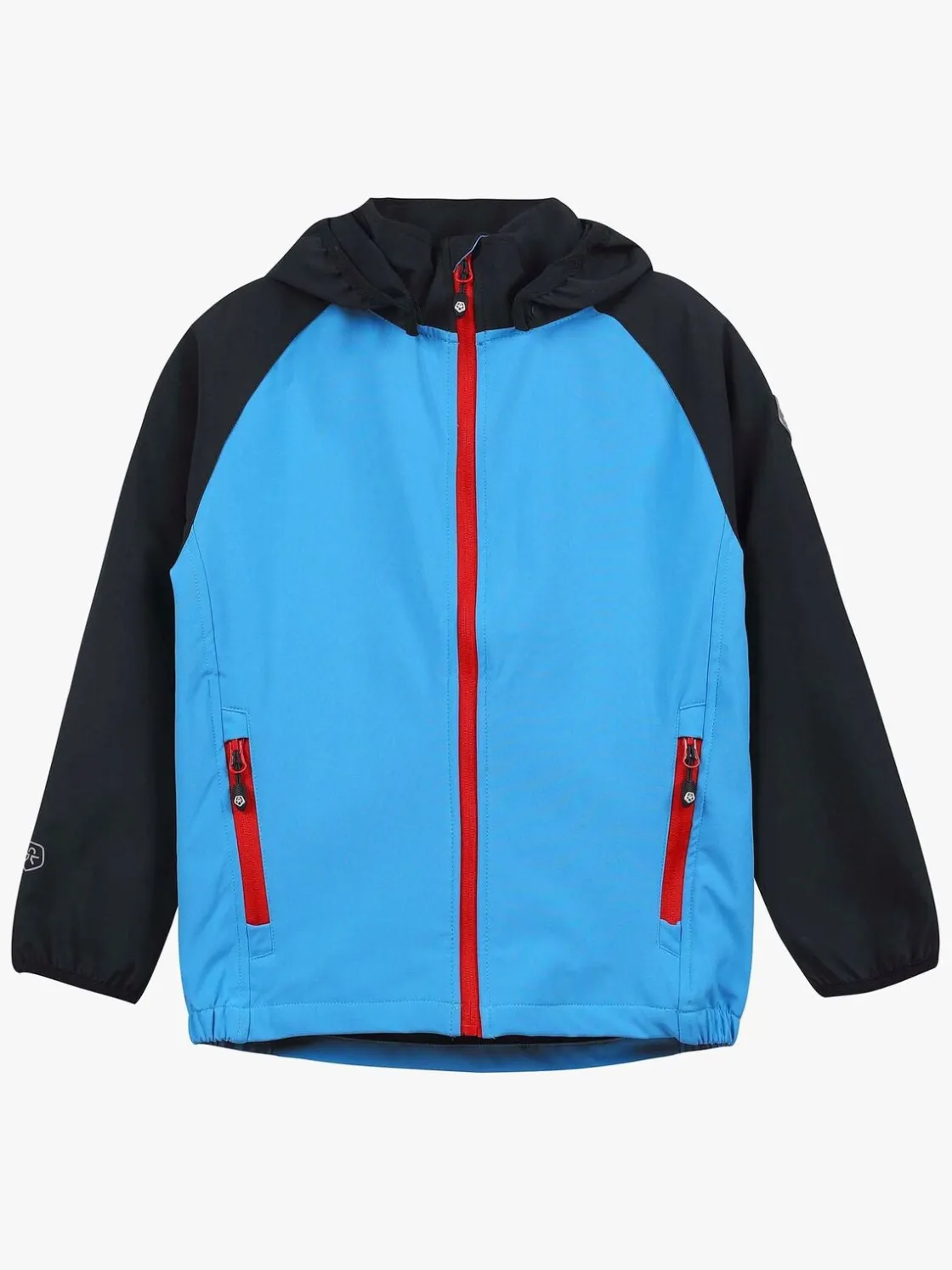 Overtøj|ColorKids Color Kids Softshelljakke, Azure Blue