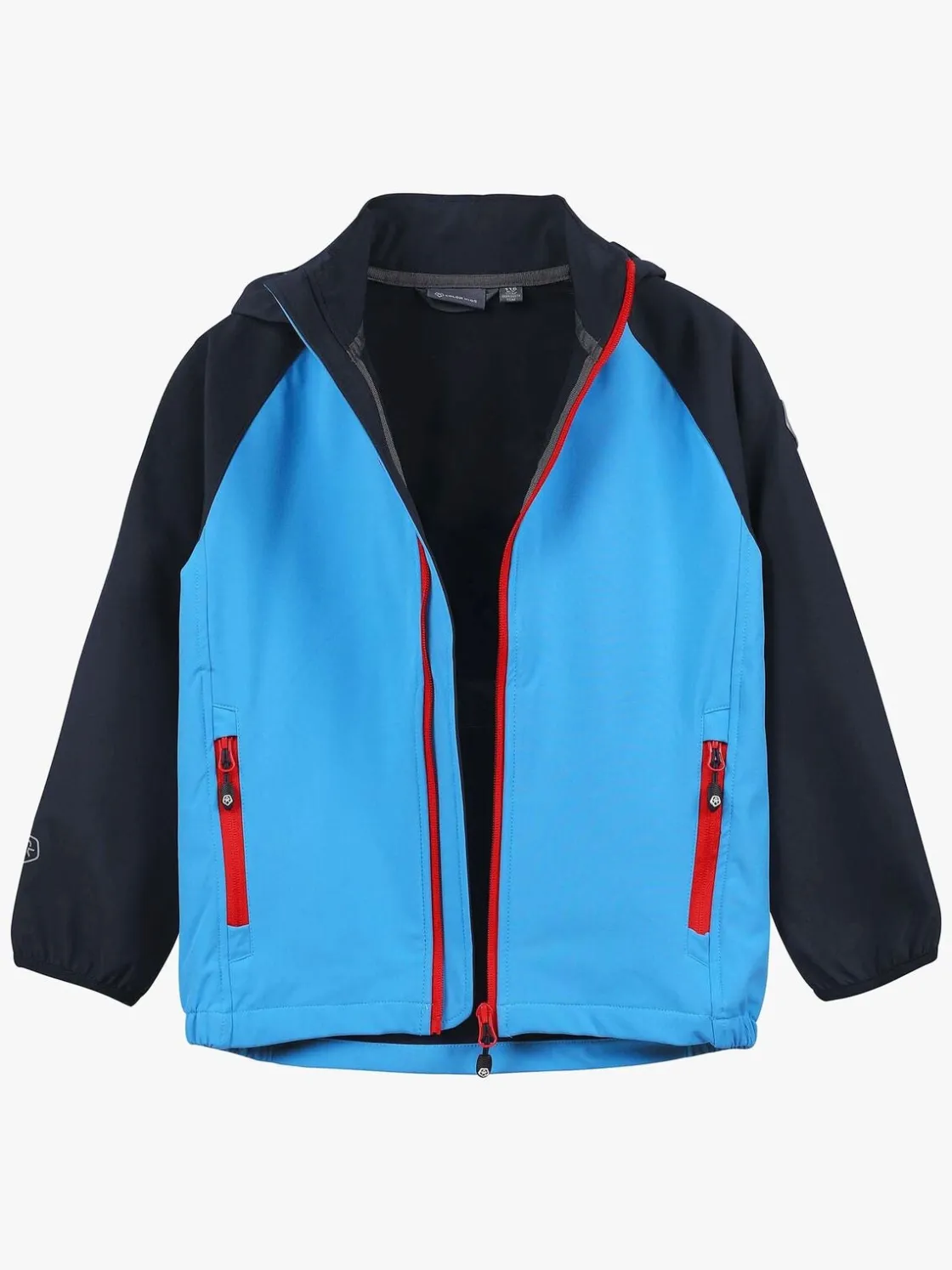 Overtøj|ColorKids Color Kids Softshelljakke, Azure Blue