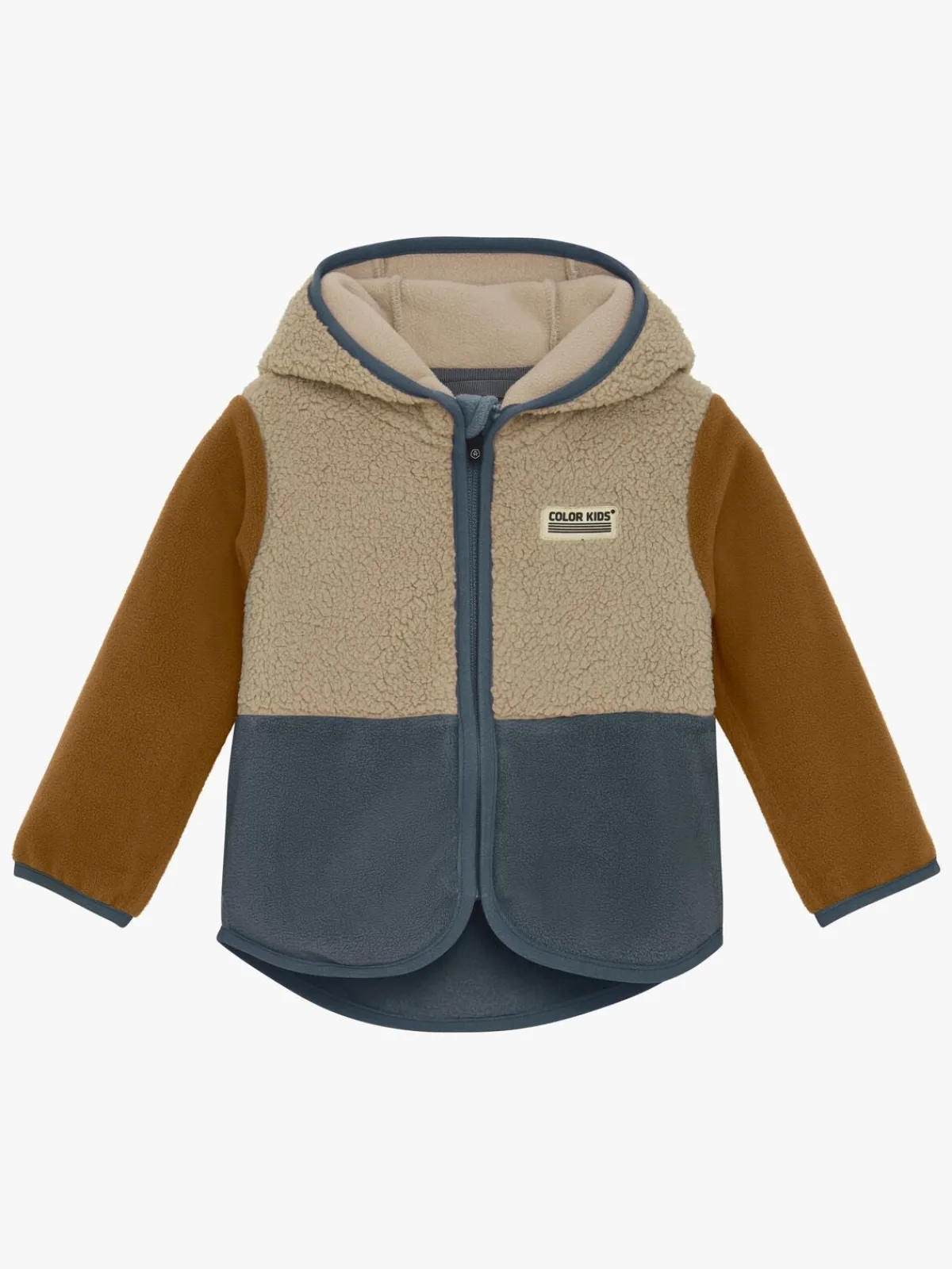 Børn ColorKids Fleecetøj-Color Kids Teddy Fleecetrøje Baby, Stormy Weather