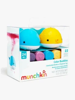Vandlegetøj|Munchkin Colour Buddies & 20-pak Bath Bombs