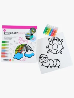 Kreativt Legetøj|Comansi Junior Klistermærkesæt Regnbue