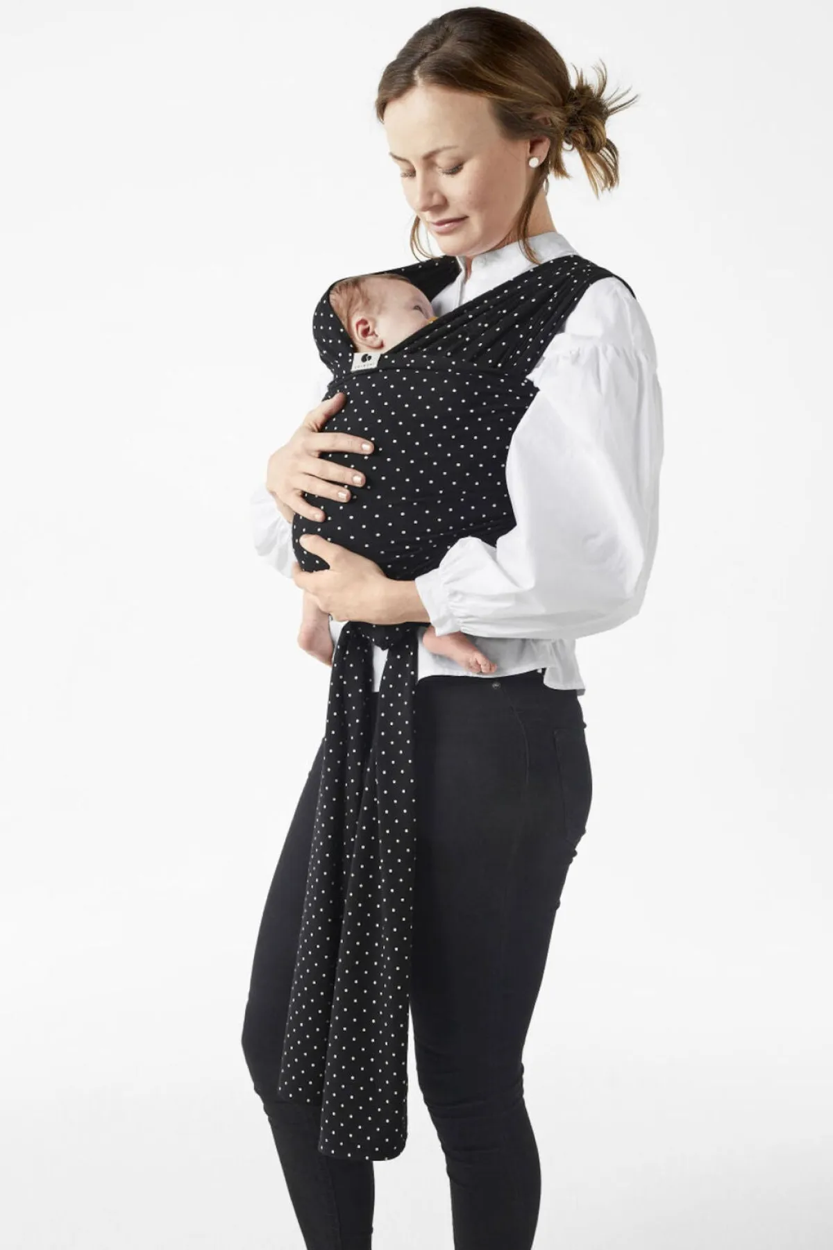 Coracor Bæreseler, Strækvikler & Bærestole-Vikle Small Dot, Black