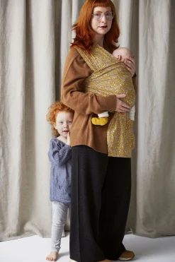 Bæreseler, Strækvikler & Bærestole|Coracor Vikle Tinyflower, Honey Gul