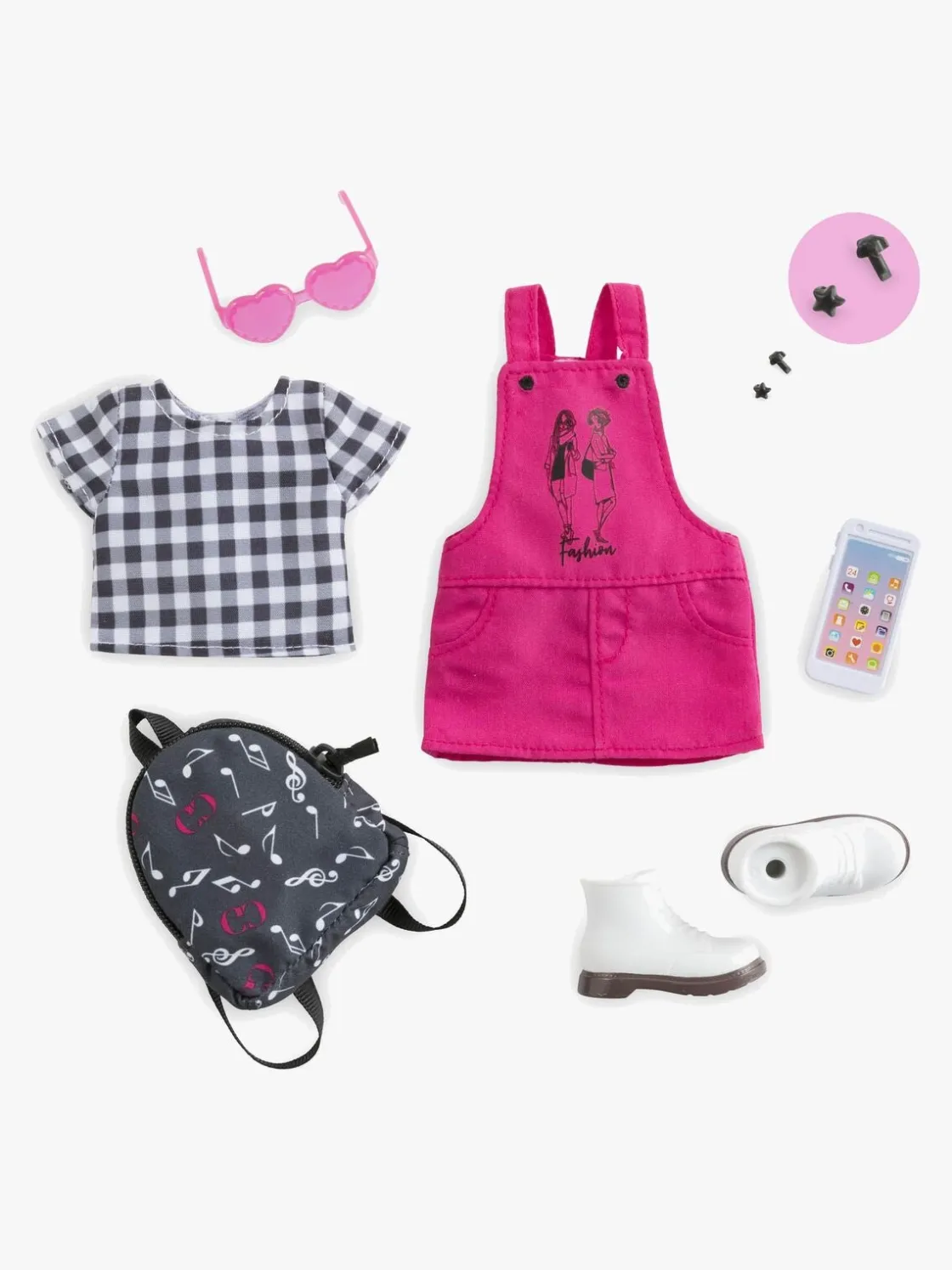 Dukker & Bamser|Corolle Girls Dukketøj Musik & Mode Lyserød/Hvid