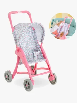 Dukker & Bamser|Corolle Dukkeklapvogn, Lyserød/blå