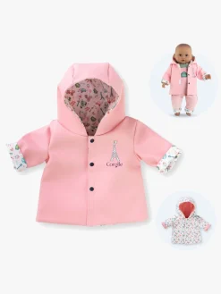 Dukker & Bamser|Corolle Dukketøj Vendbar Regnjakke 30 cm