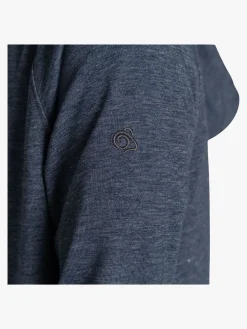 Børn Craghoppers Overdele-NosiLife Frey  Insektafvisende Hættetrøje, Blue Navy Marl