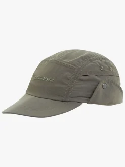 Børn Craghoppers Uv & Strand-Unisex NosiLife UV-Hat, Woodland Green