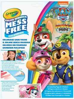 Kreativt Legetøj|Crayola Paw Patrol Malebog