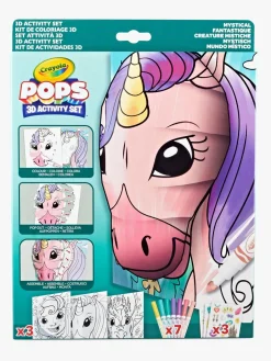 Kreativt Legetøj|Crayola Pops 3D Skitseblok - Mystical