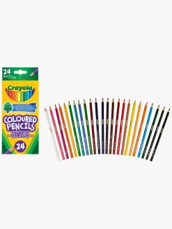 Crayola Kreativt Legetøj-Træfarveblyanter Eco 24-pak