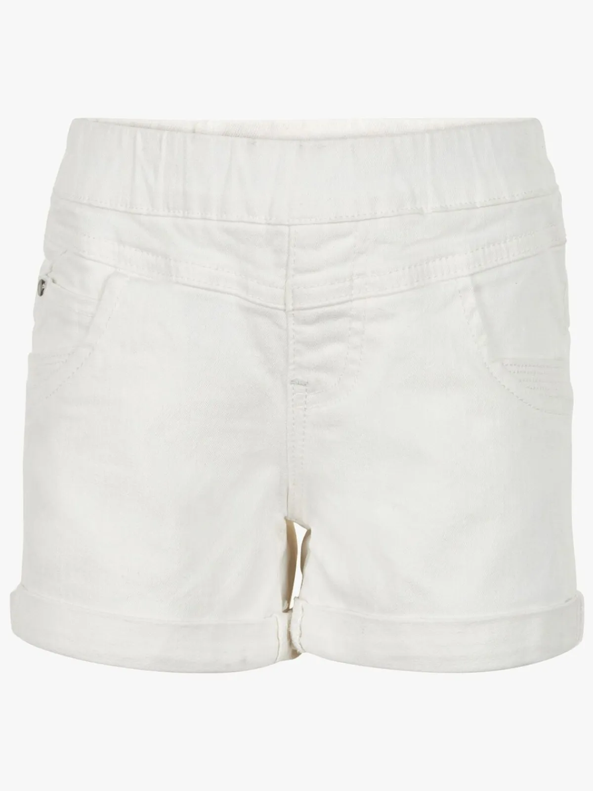 Underdele|Creamie Colored Denim Shorts, Cloud