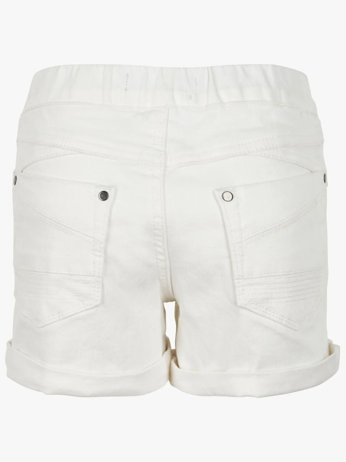 Underdele|Creamie Colored Denim Shorts, Cloud