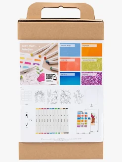 CreativCompany Kreativt Legetøj-Creativ Company DIY-startsæt til Farvelægning med Tusser