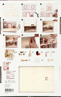 Kreativt Legetøj|CreativCompany Creativ Company Kreasæt Julemandens Hus