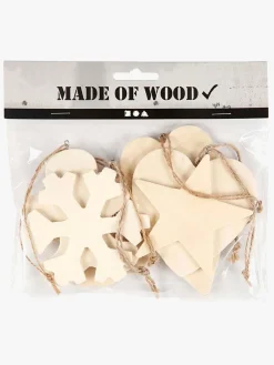 Kreativt Legetøj|CreativCompany Creativ Company Kreasæt Julepynt Vinter 6-pak